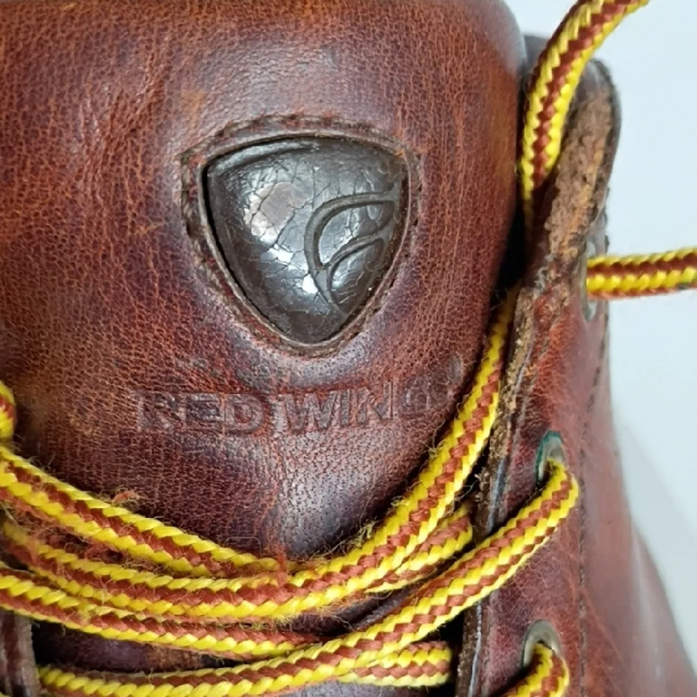 Red Wing Shoes 4003 Brown Leather Chukka Work Boots Mens 12B